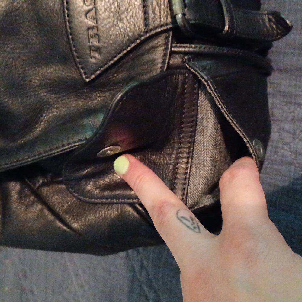 Authentic Trask Soft Durable Leather Backpack - image 4